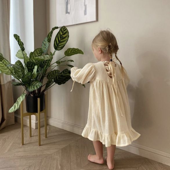 Linen | Toddler Dress