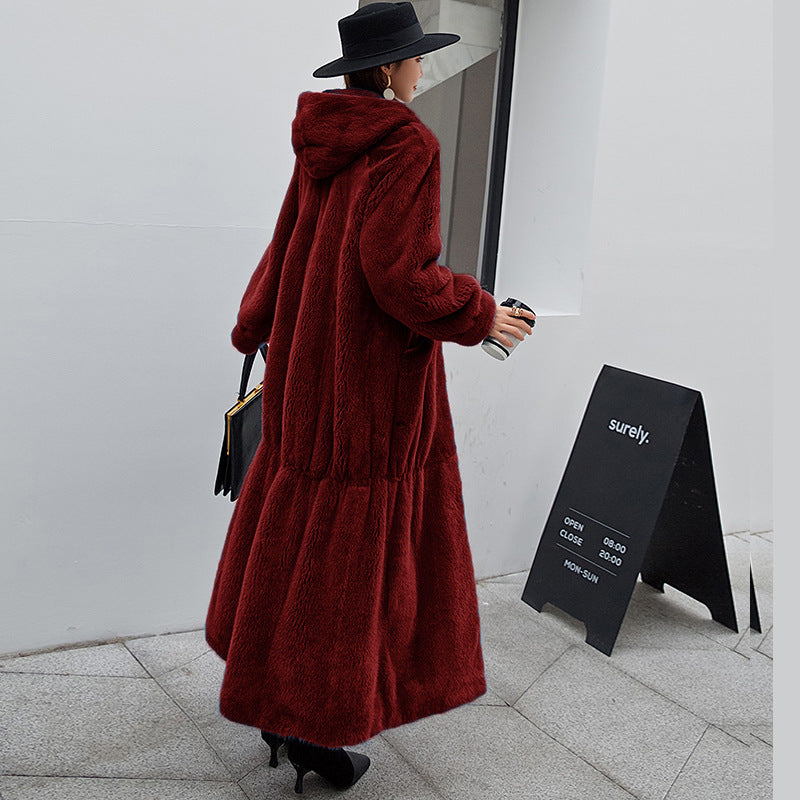 Wool | Hooded Long Coat