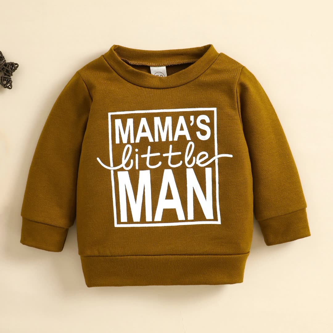 Baby | Mama’s Little Man Sweater