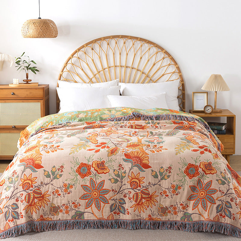 pure cotton summer blankets