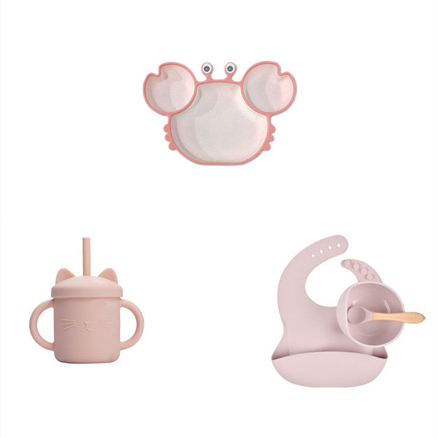 Crabby Toddler Silicone Plate