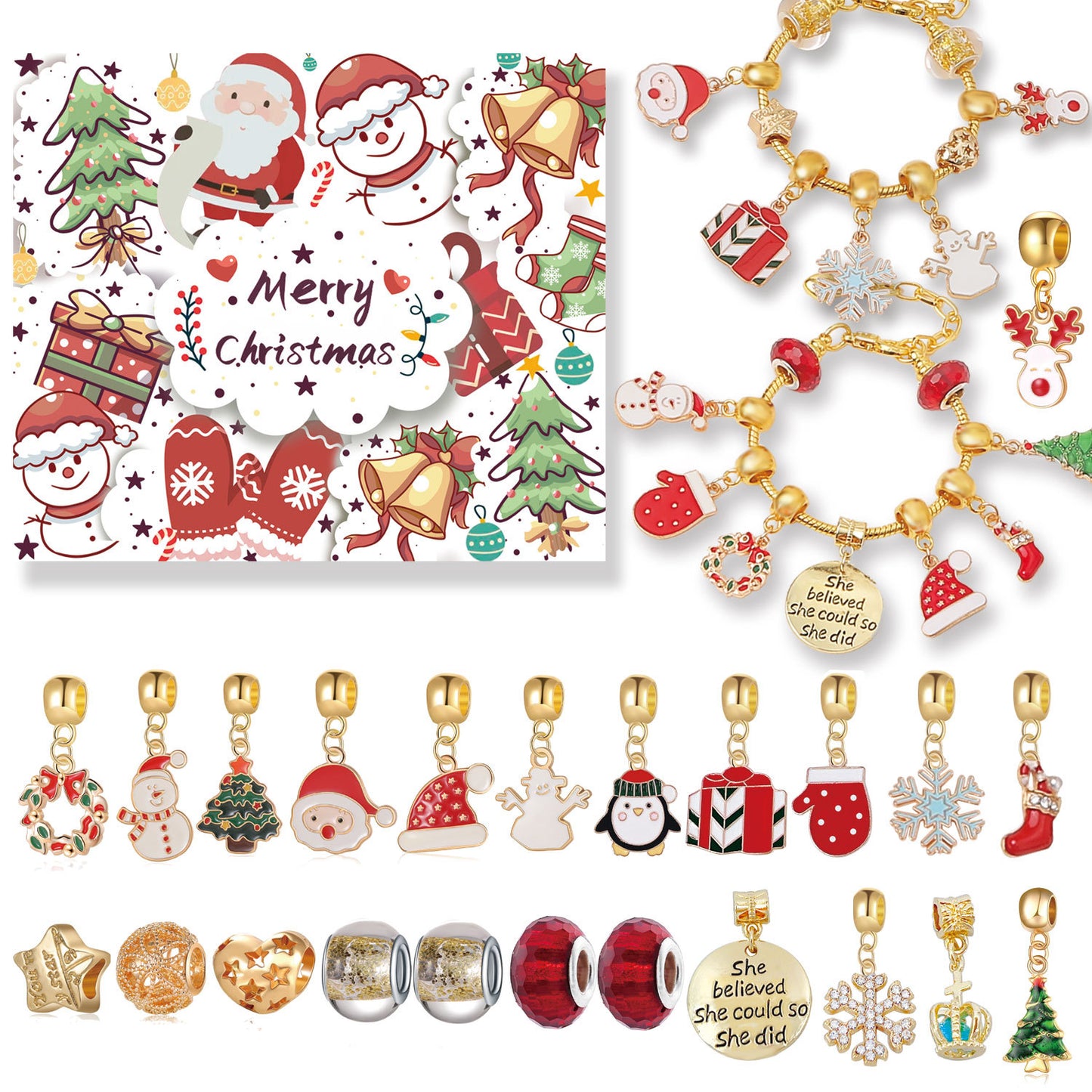 Charms | Advent Bracelet Set