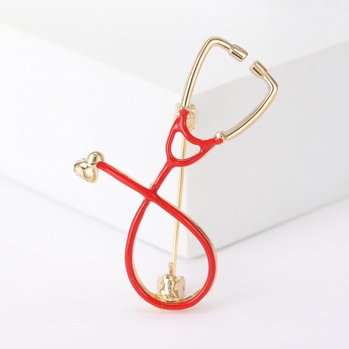 Charms | Stethoscope Brooch