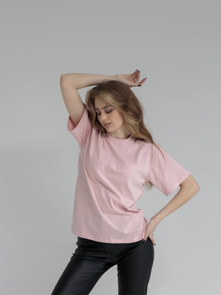 pure cotton pink t shirts