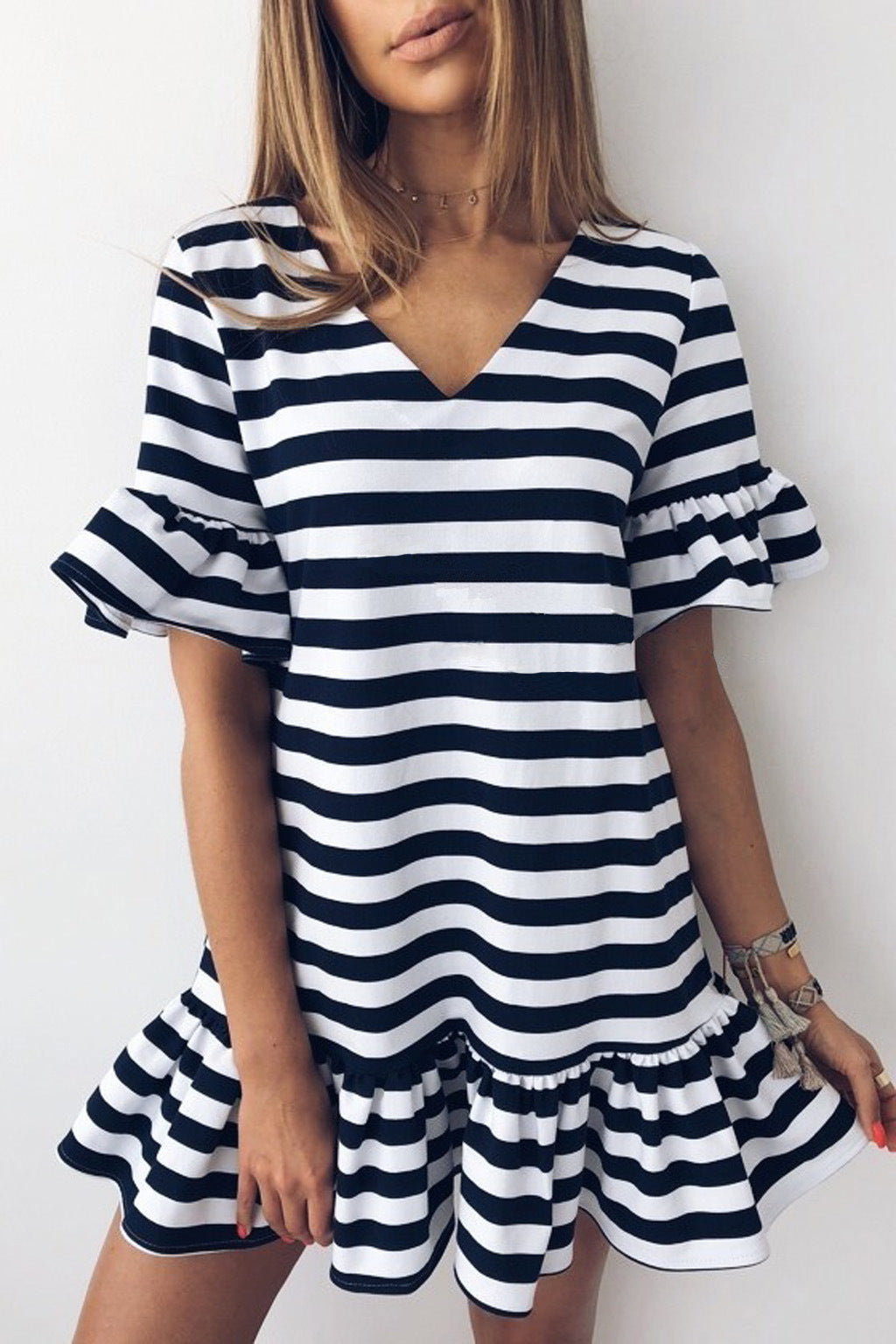 Cotton | Nautical Princess Top