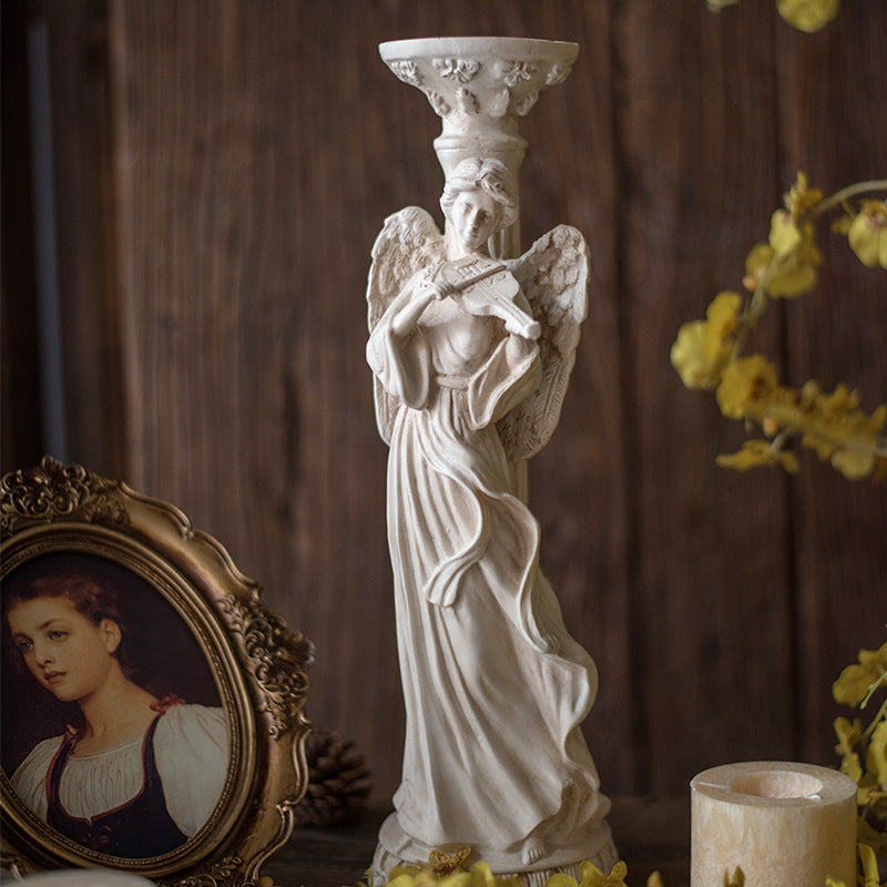 Sculpture | Athenian Goddess Candle Holder