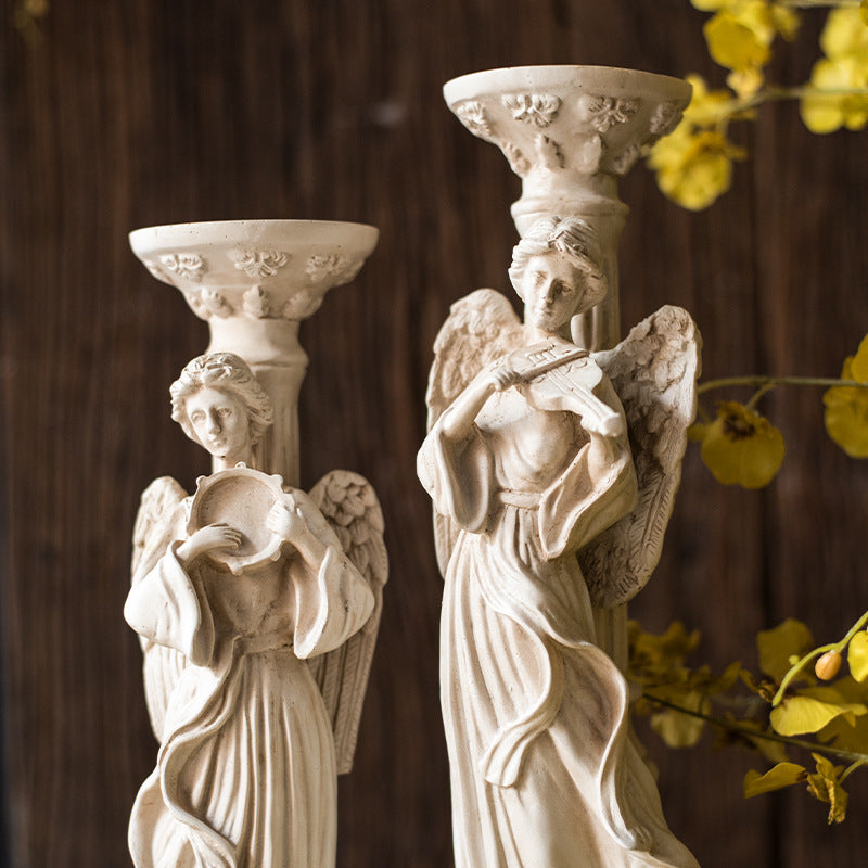 Sculpture | Athenian Goddess Candle Holder