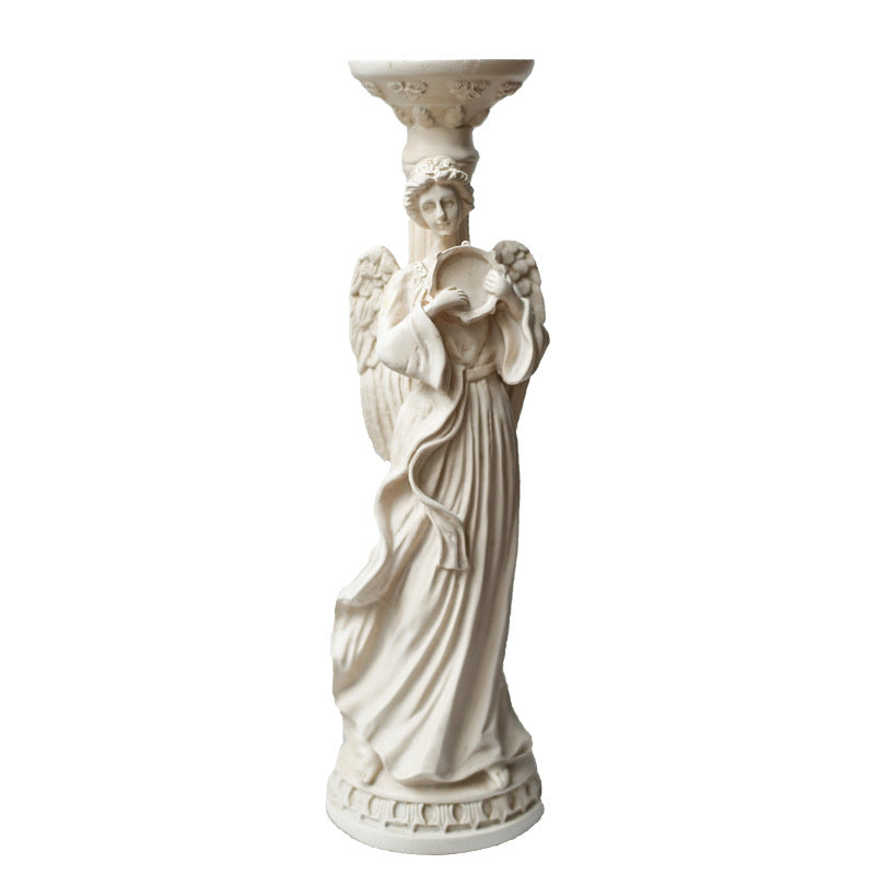 Sculpture | Athenian Goddess Candle Holder