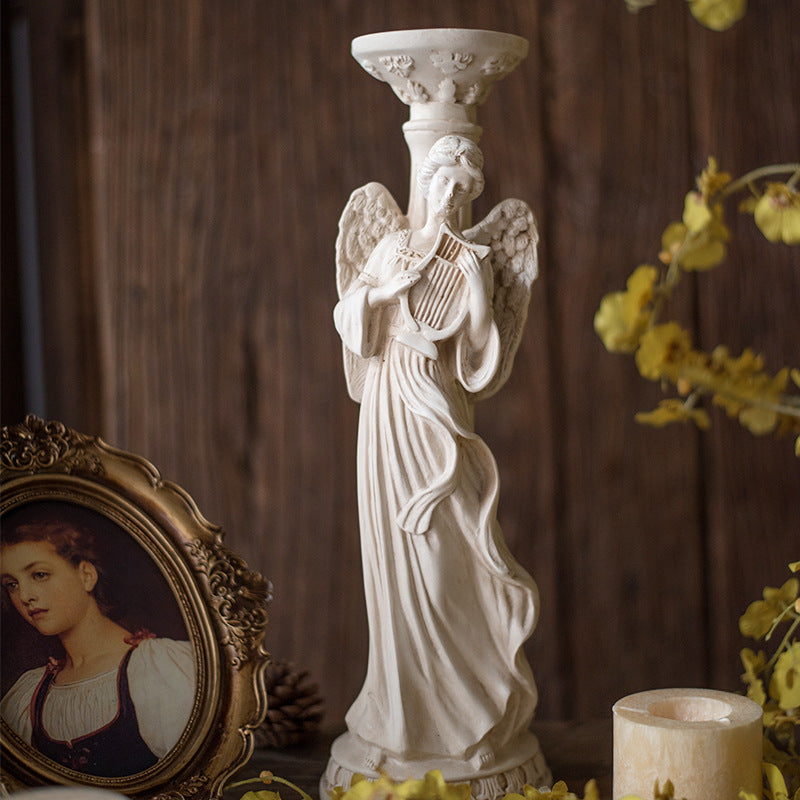 Sculpture | Athenian Goddess Candle Holder