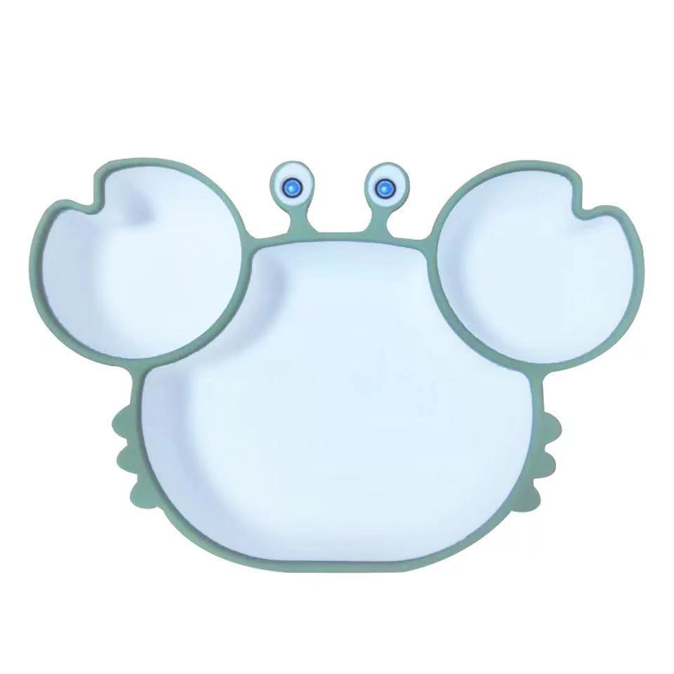 Crabby Toddler Silicone Plate