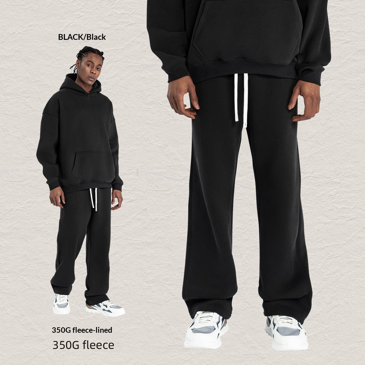 Cotton | Hoodie Set