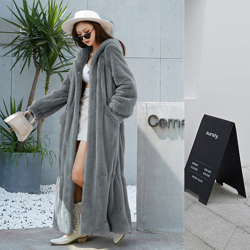 Wool | Hooded Long Coat