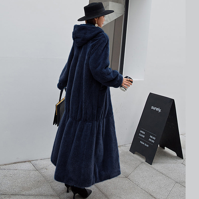 Wool | Hooded Long Coat