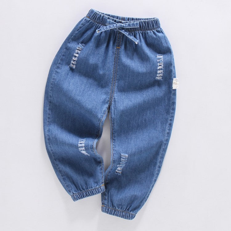 Denim mosquito pants