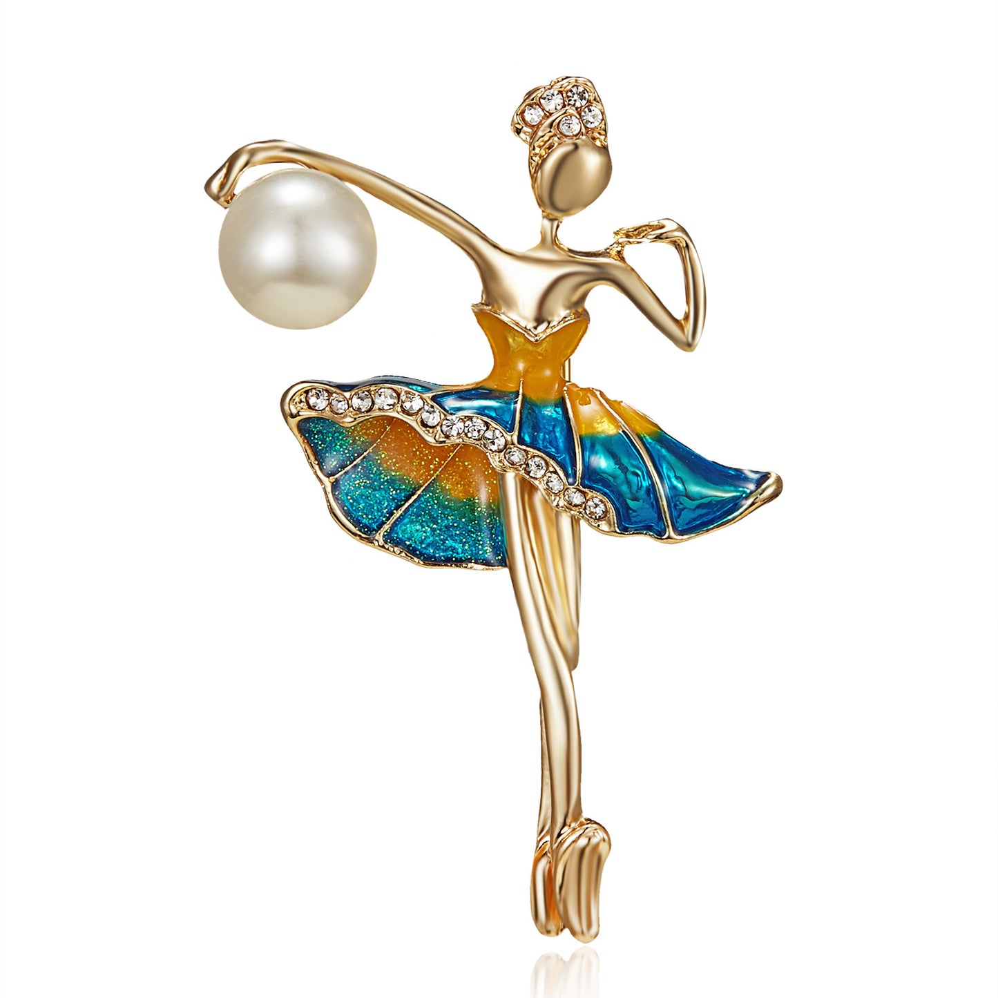 Charms | ballerina brooch