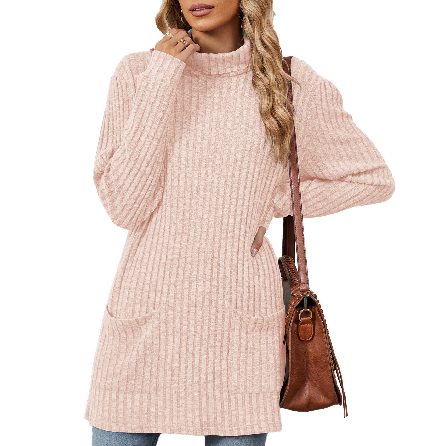Rayon | Sweetheart Sweaters With Pockets
