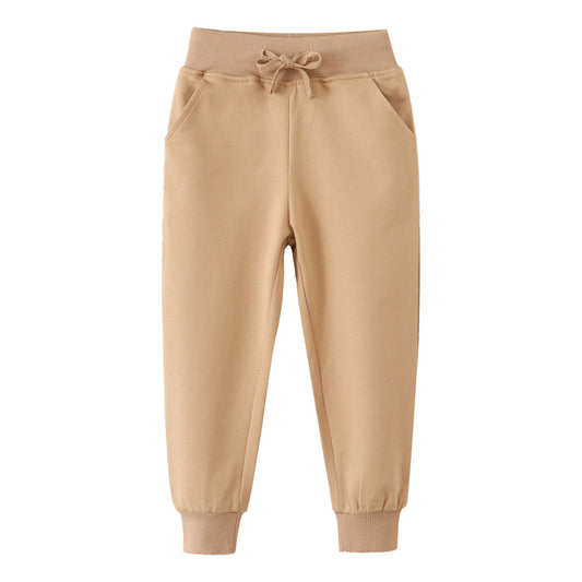 Autumn And Winter Solid Color Children's Pants