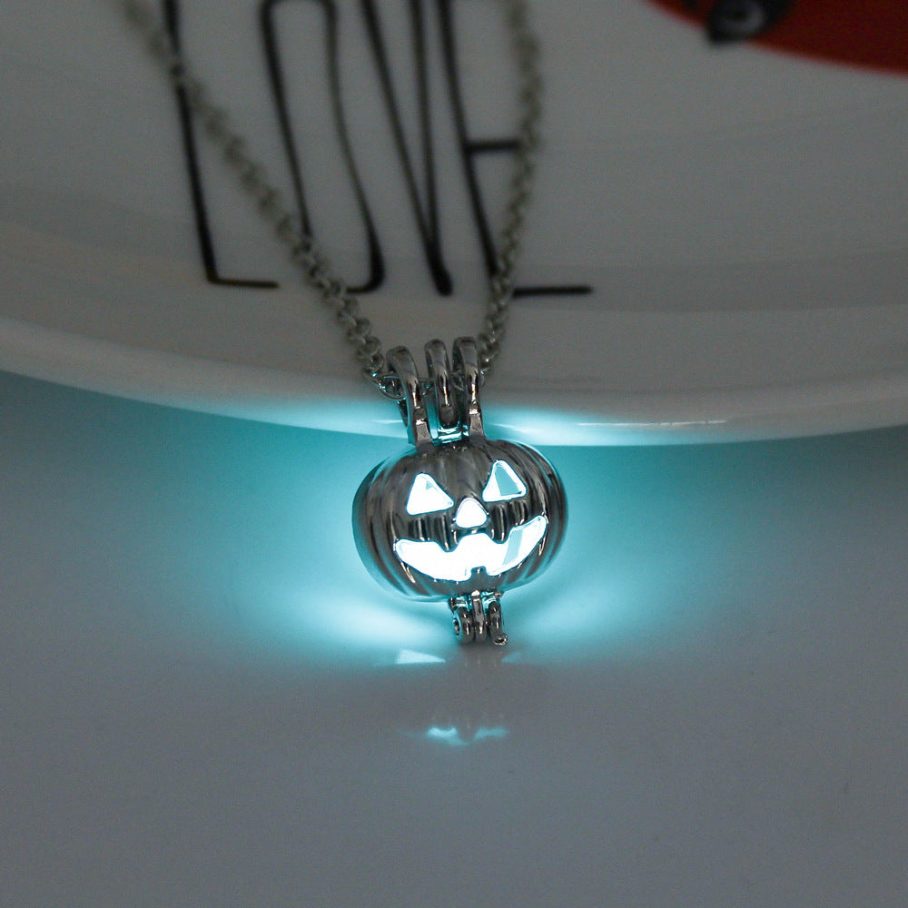 Luminary | Spooky Pumpkin Necklace