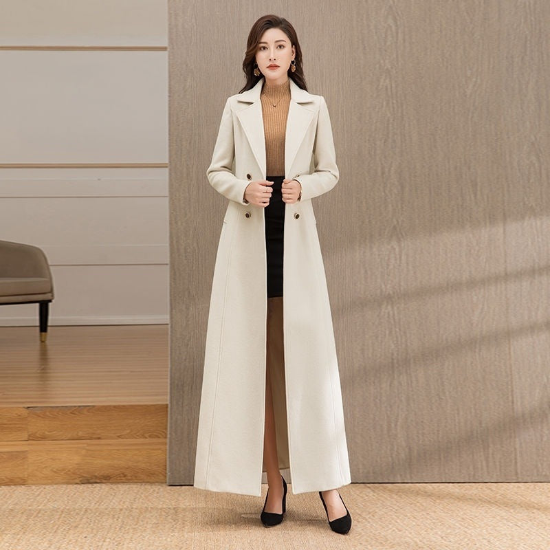 Wool | Long Cashmere Coat