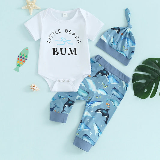 Cotton | Little Beach Bum Set