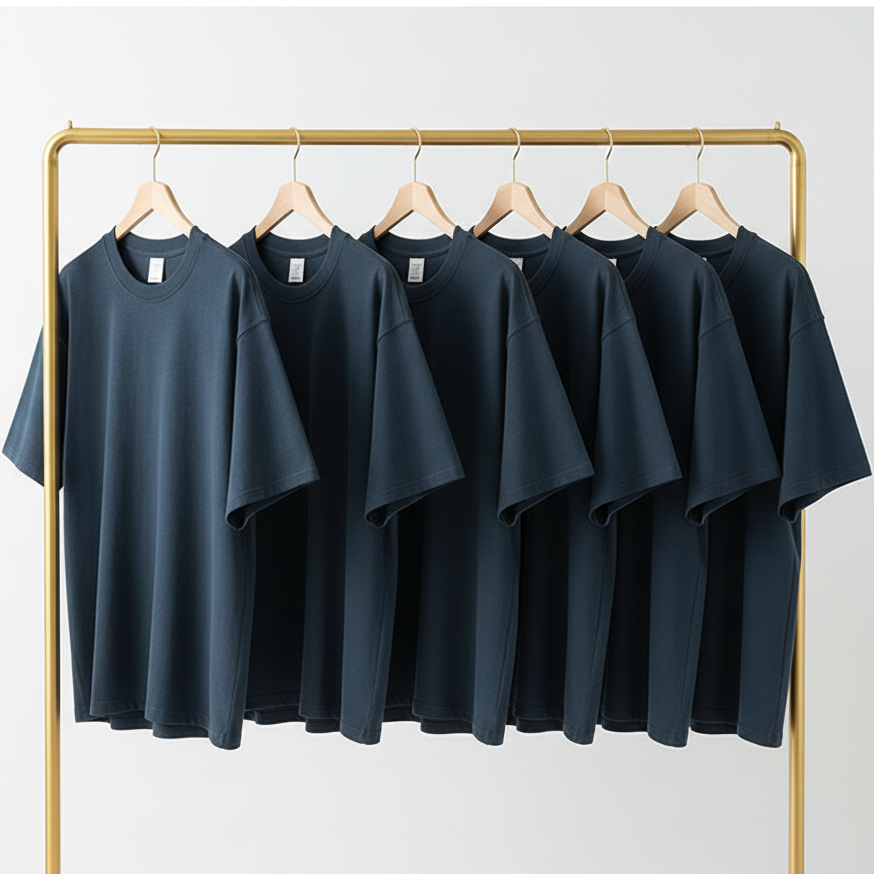 navy cotton shirts