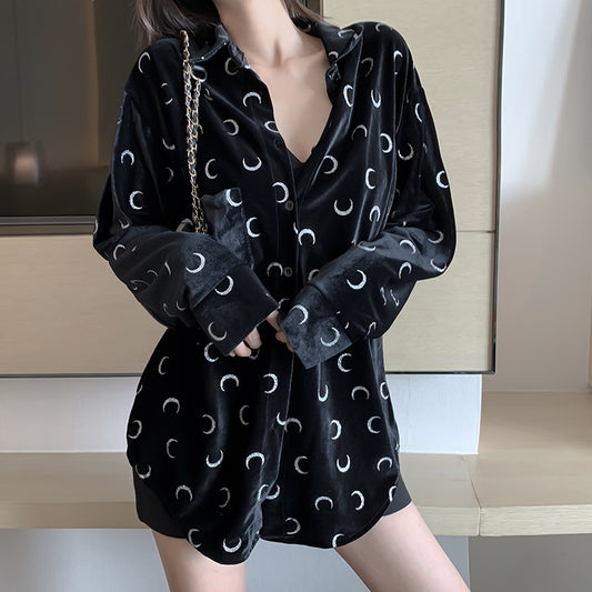 Cotton | Velvet Moon Shirt