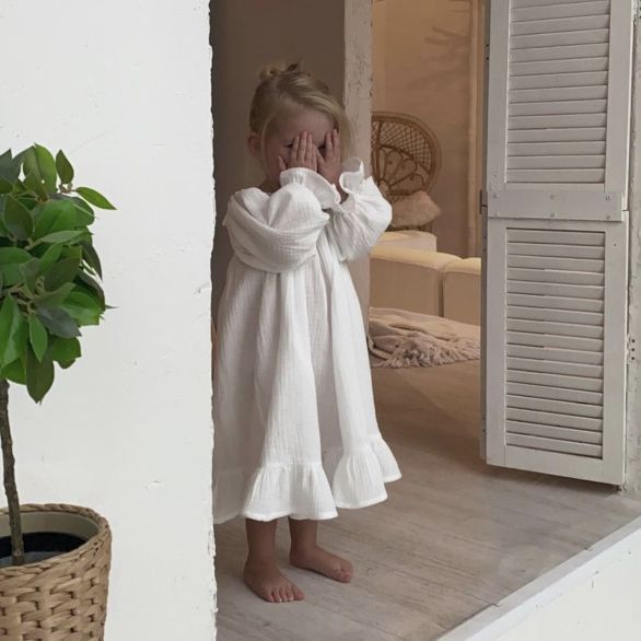 Linen | Toddler Dress