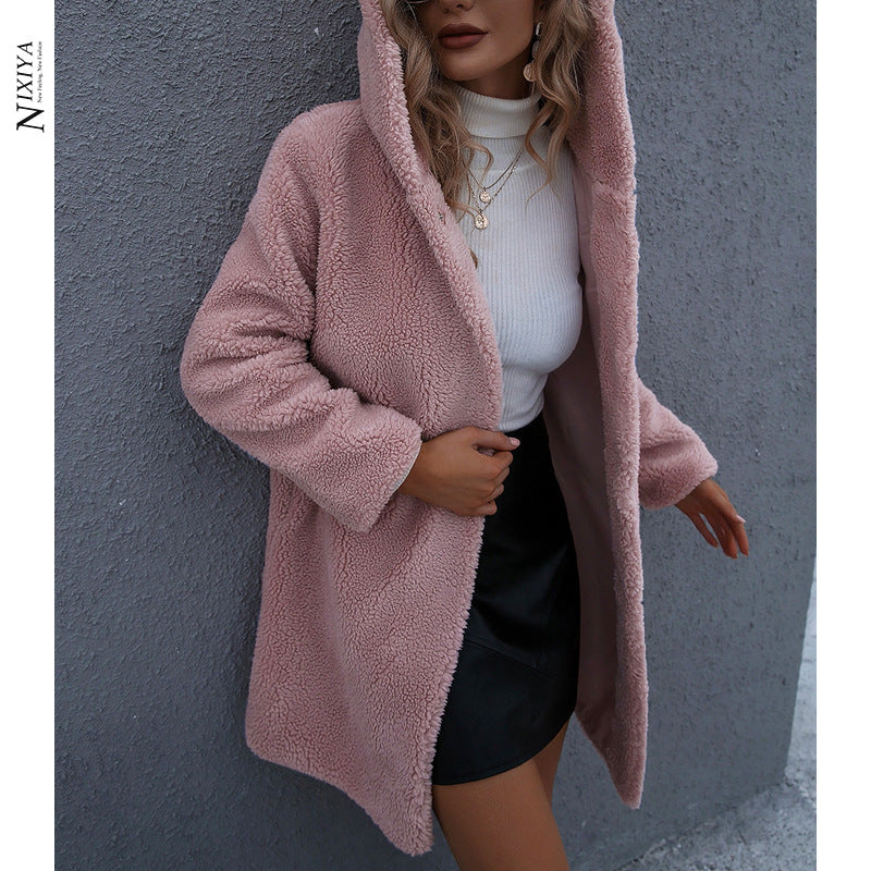 Rayon | Hoodie Coat