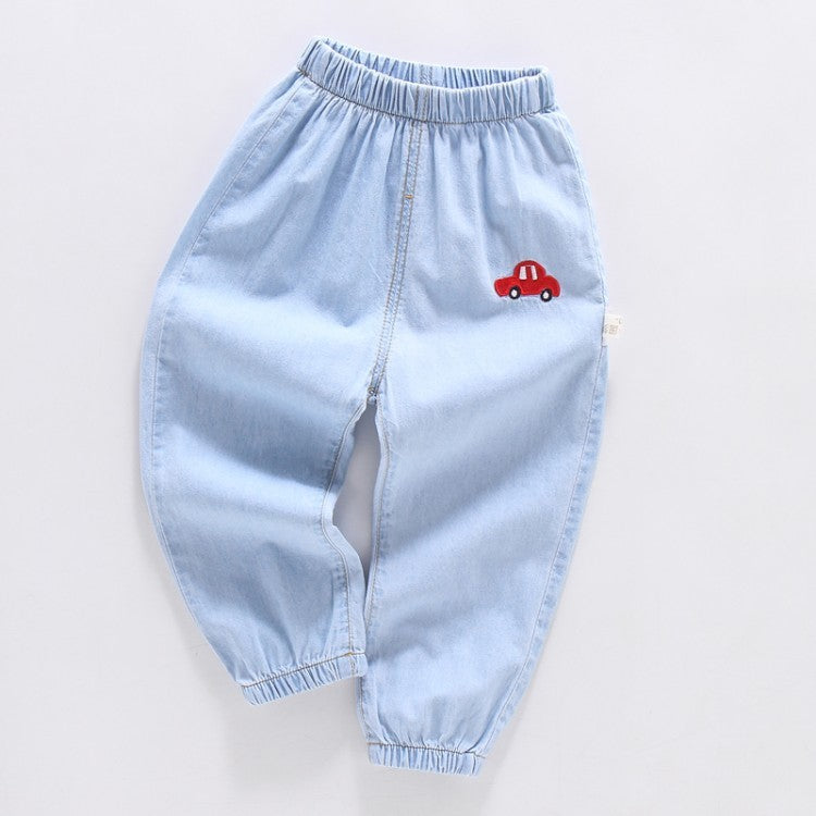 Denim mosquito pants