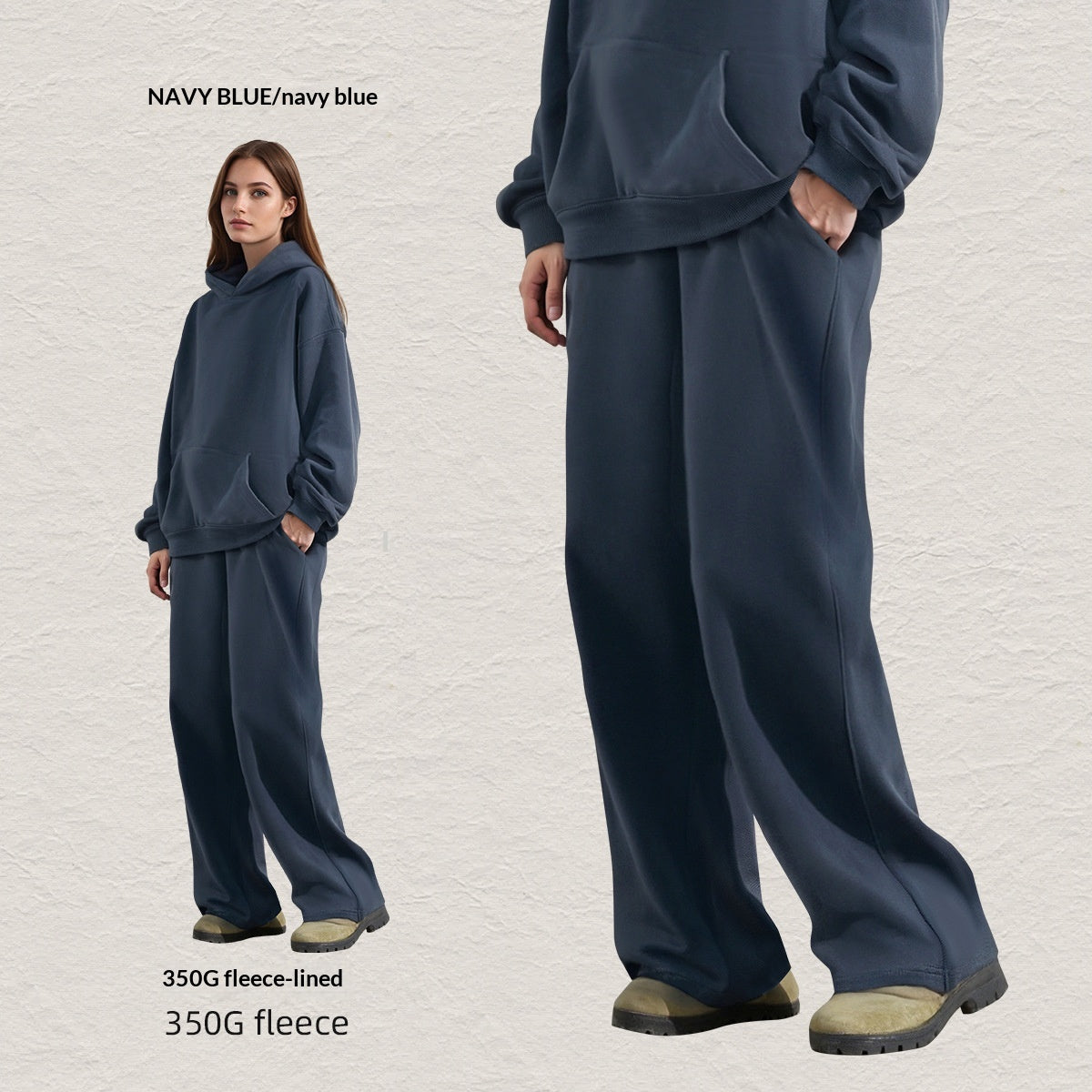 Cotton | Hoodie Set