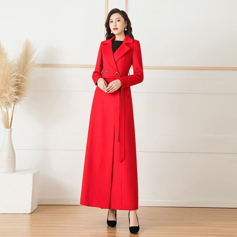 Wool | Long Cashmere Coat