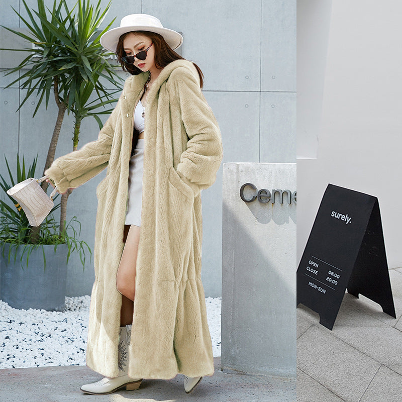 Wool | Hooded Long Coat