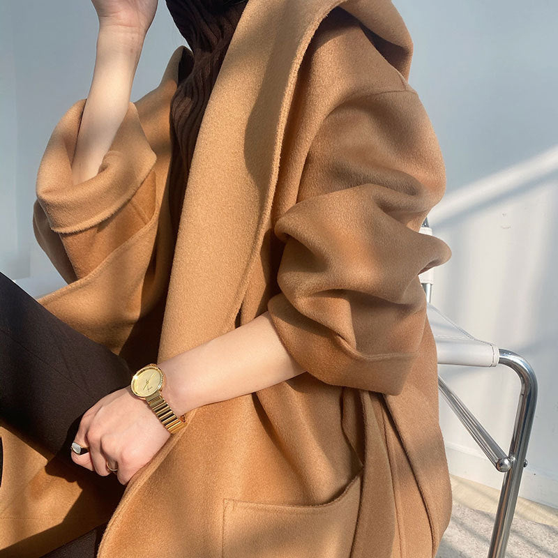 Wool | Overcoat Hoodie