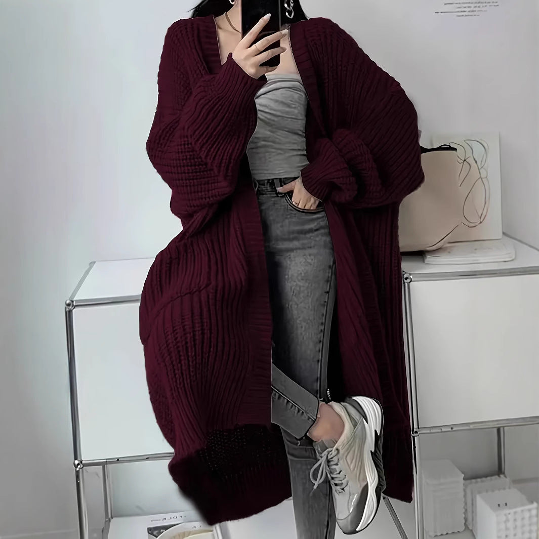 Wool | Long Cardigan