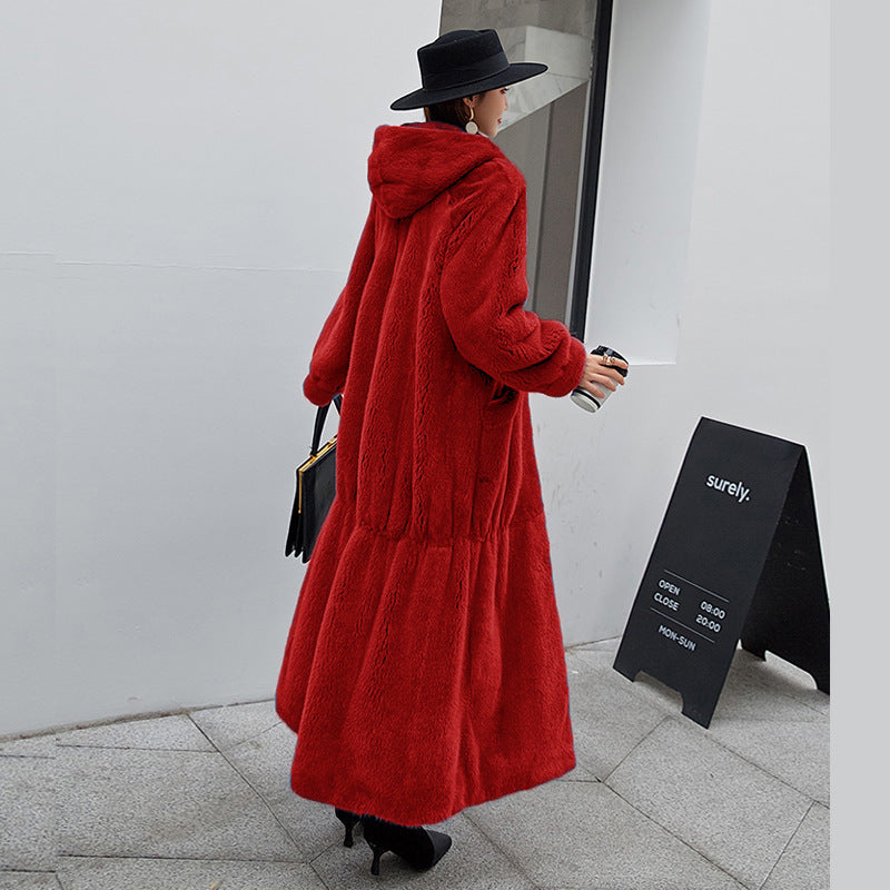 Wool | Hooded Long Coat