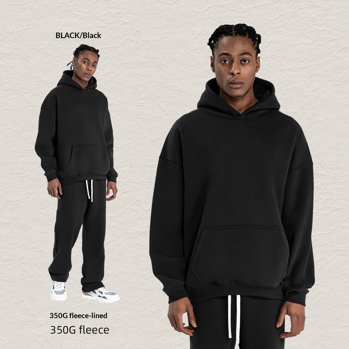 Cotton | Hoodie Set