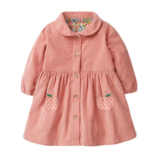 Cotton Corduroy Children's Dress