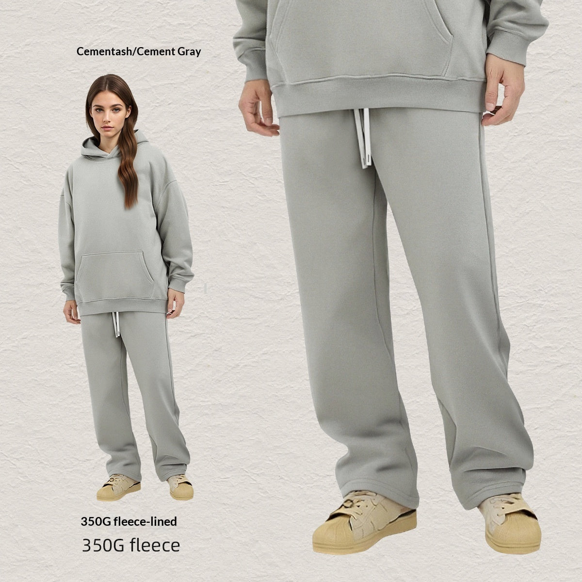 Cotton | Hoodie Set
