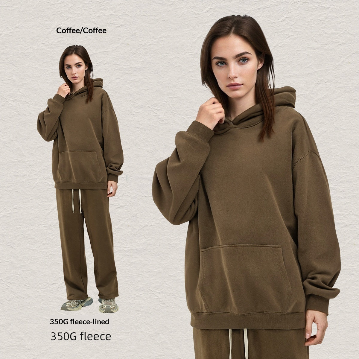 Cotton | Hoodie Set