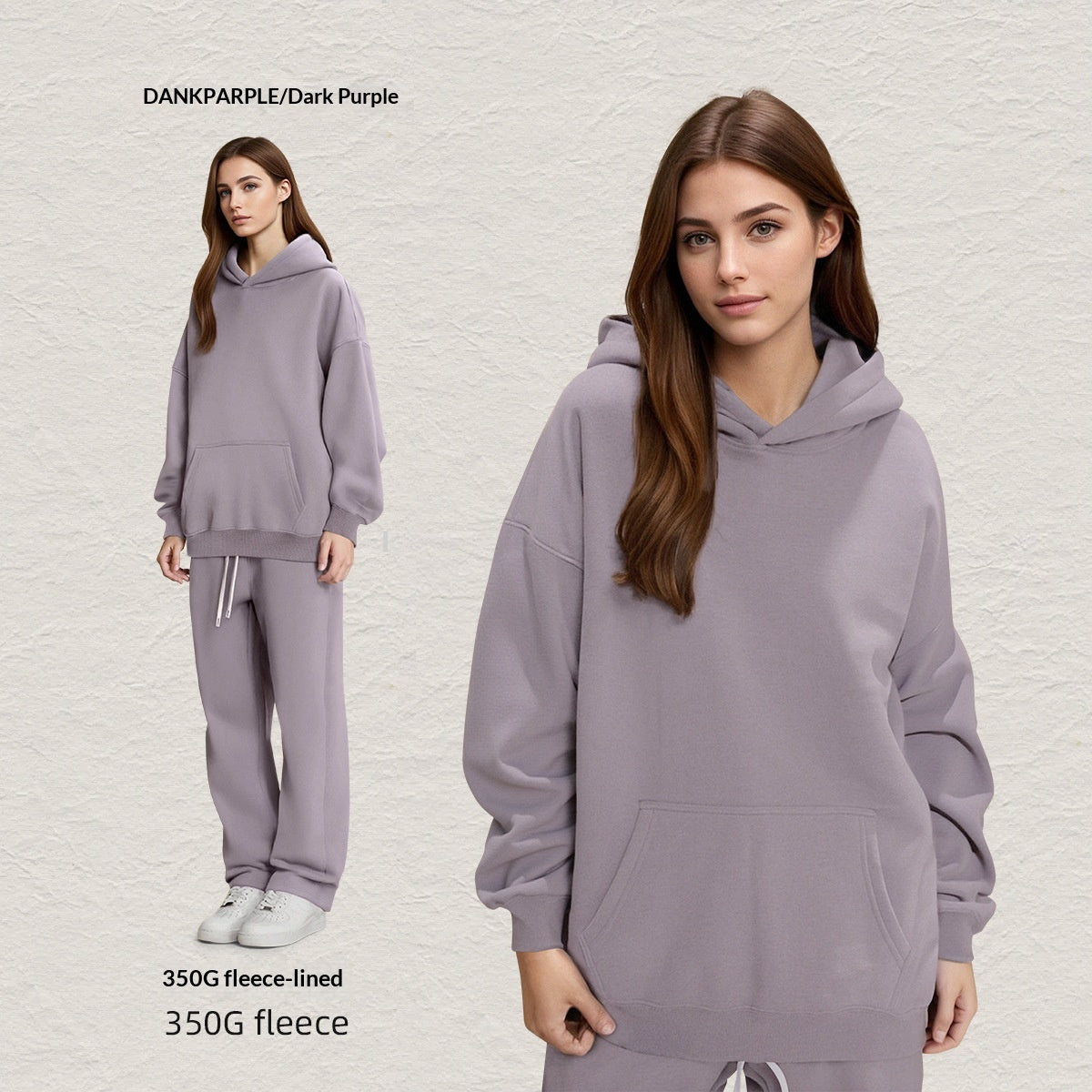 Cotton | Hoodie Set