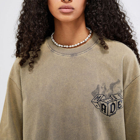 cotton brown made shirt