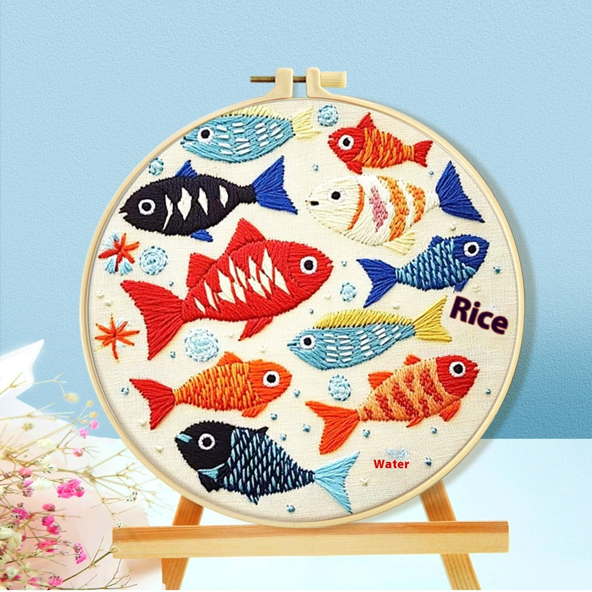 DIY embroidery kit