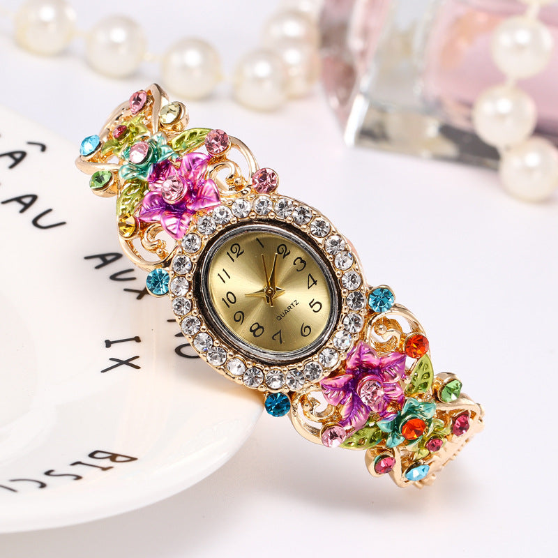 floral watch