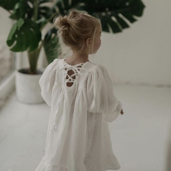 Linen | Toddler Dress