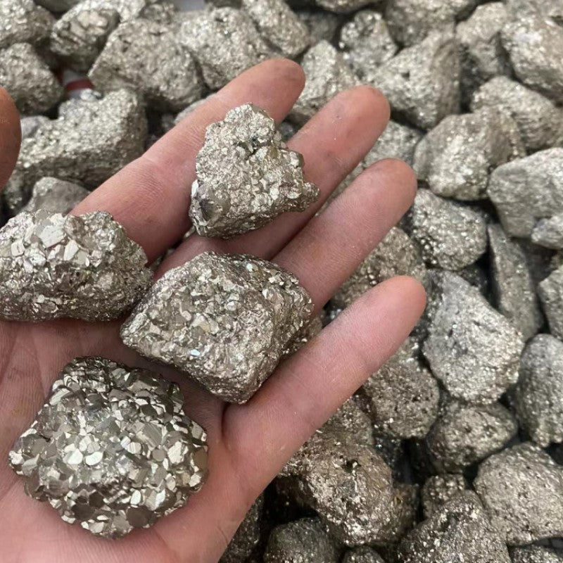 raw pyrite ores