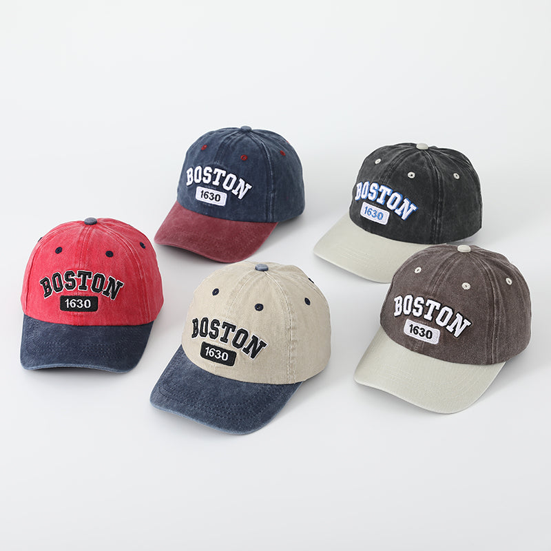 kids vintage Boston hats