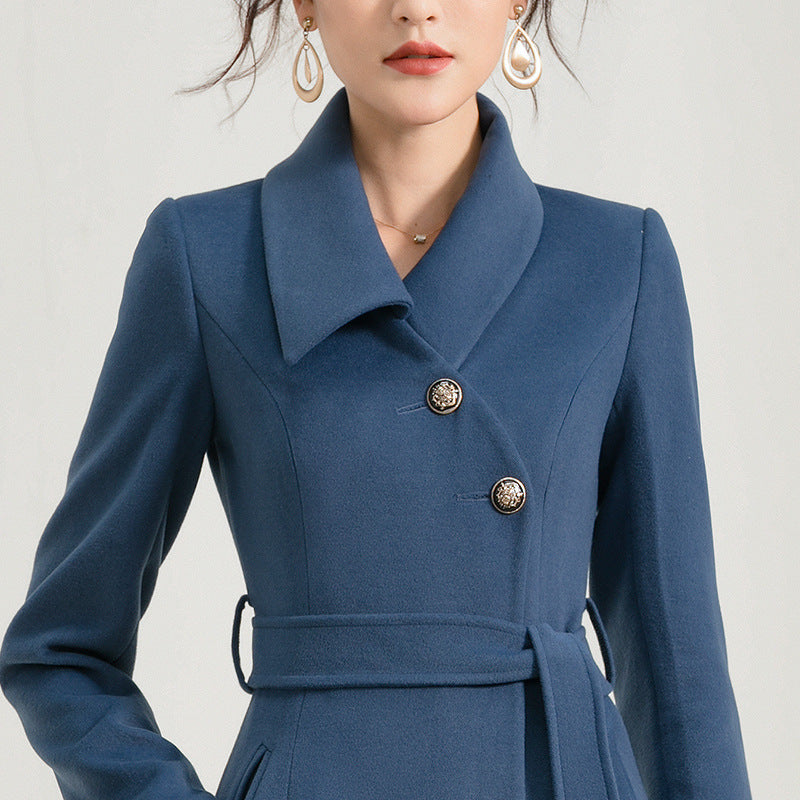 Wool | Long Cashmere Overcoat