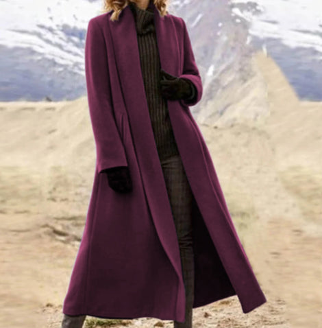 Wool | Long Cardigan Coat