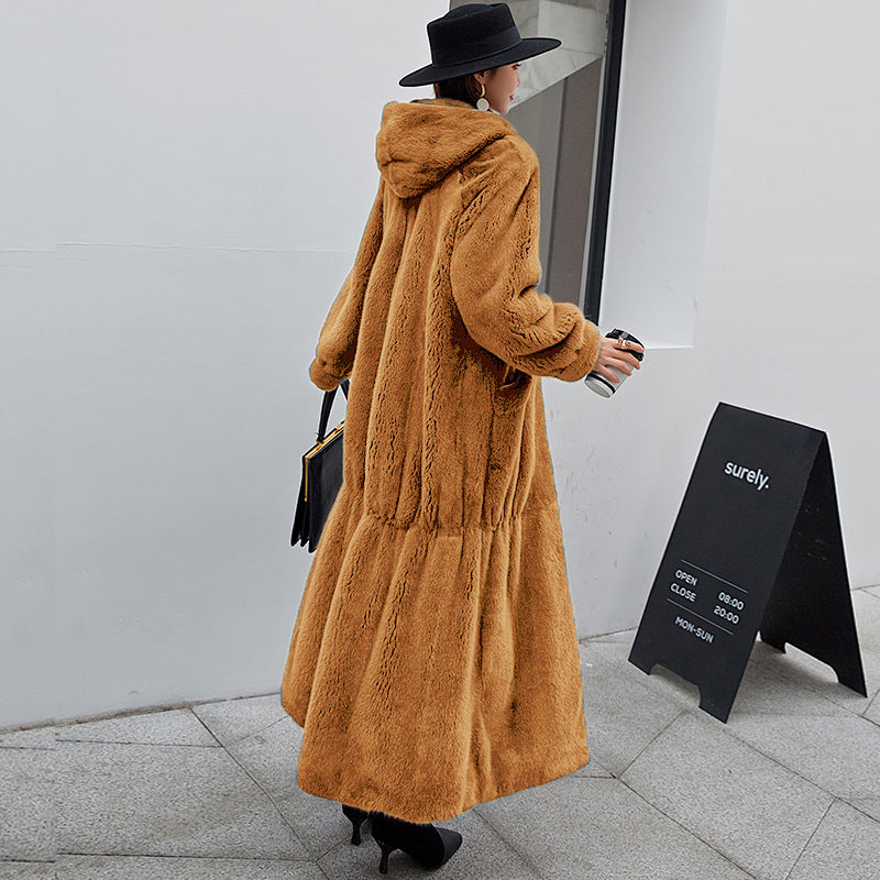 Wool | Hooded Long Coat