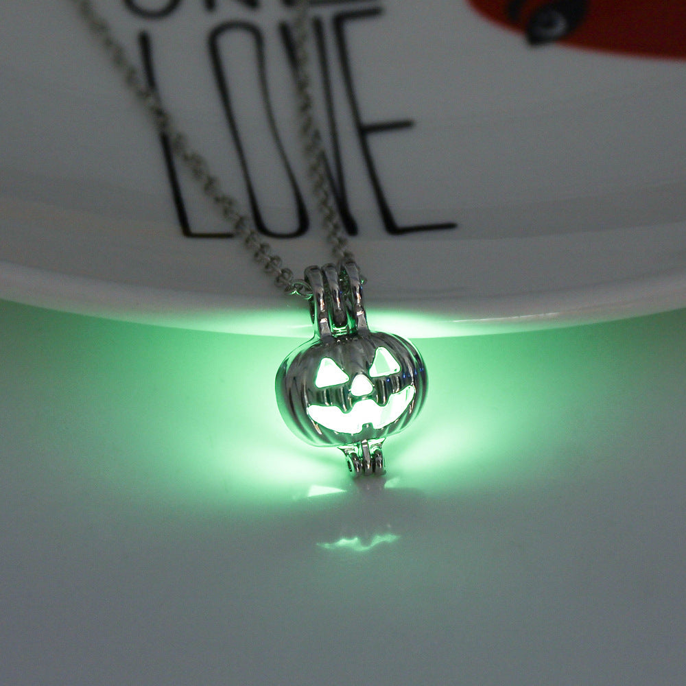 Luminary | Spooky Pumpkin Necklace